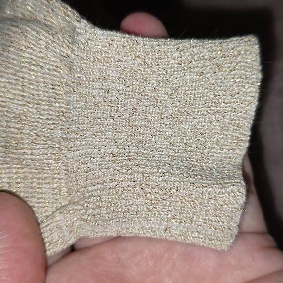 Sparkling Gold Button Down Shirt - Picture 2 of 2